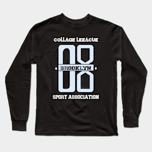 Varsity Vibes Typography Tees for the College League Long Sleeve T-Shirt